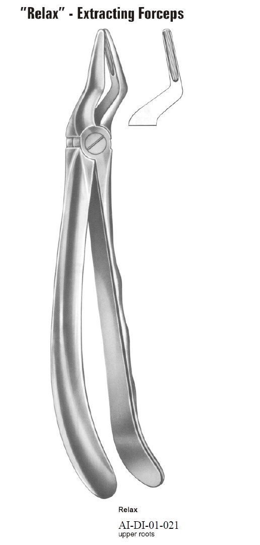 Extraction forceps Relax-Upper roots